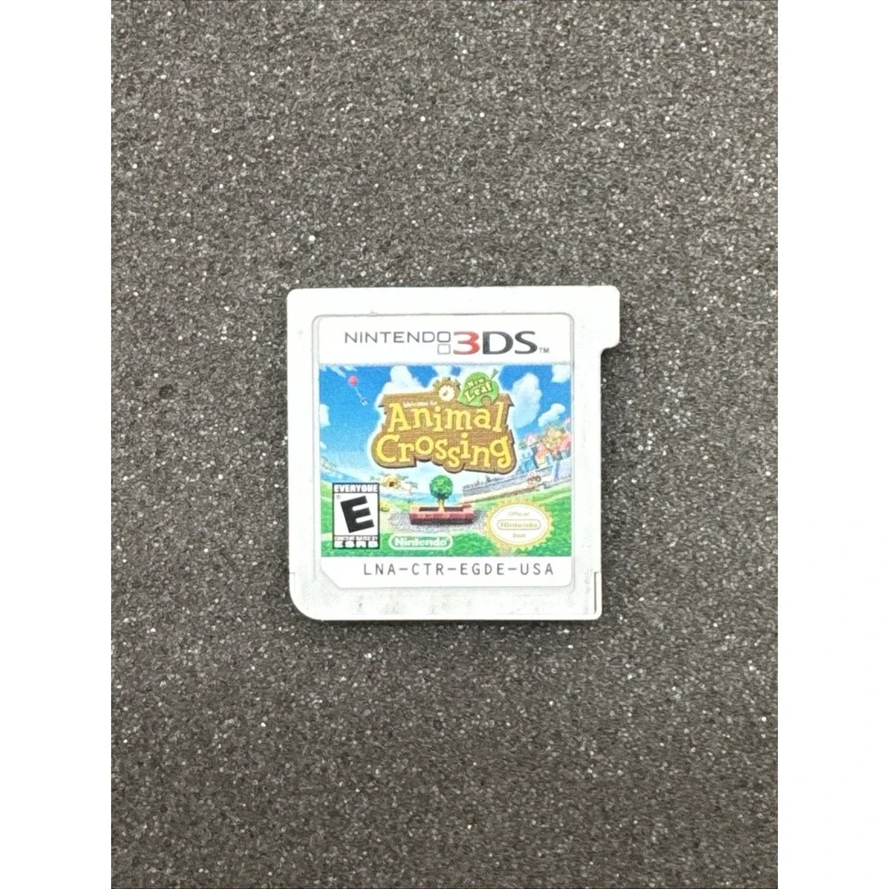 Nintendo 3DS Animal Crossing New Leaf Game Cartridge Tested Authentic